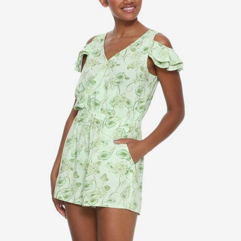 Destination Disney Her Universe Princess & the Frog Cold Shoulder Romper Size 2X